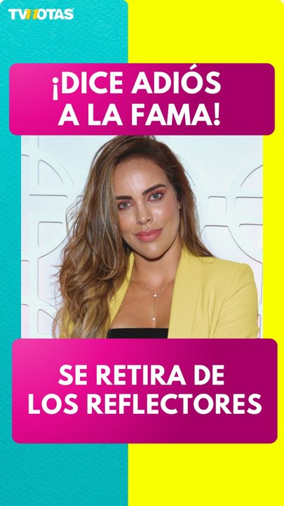 ¡Se despide de los reflectores! Sara Corrales p...