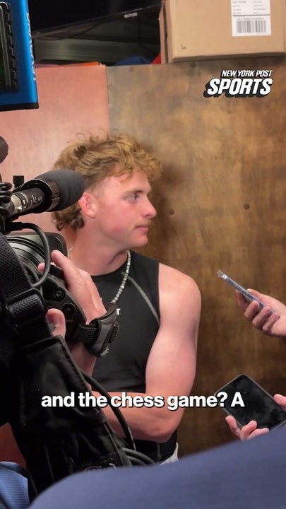 Carson Benge on players who’ve helped him adjust this spring