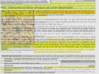 Seguridad alimentaria en Venezuela: Fao