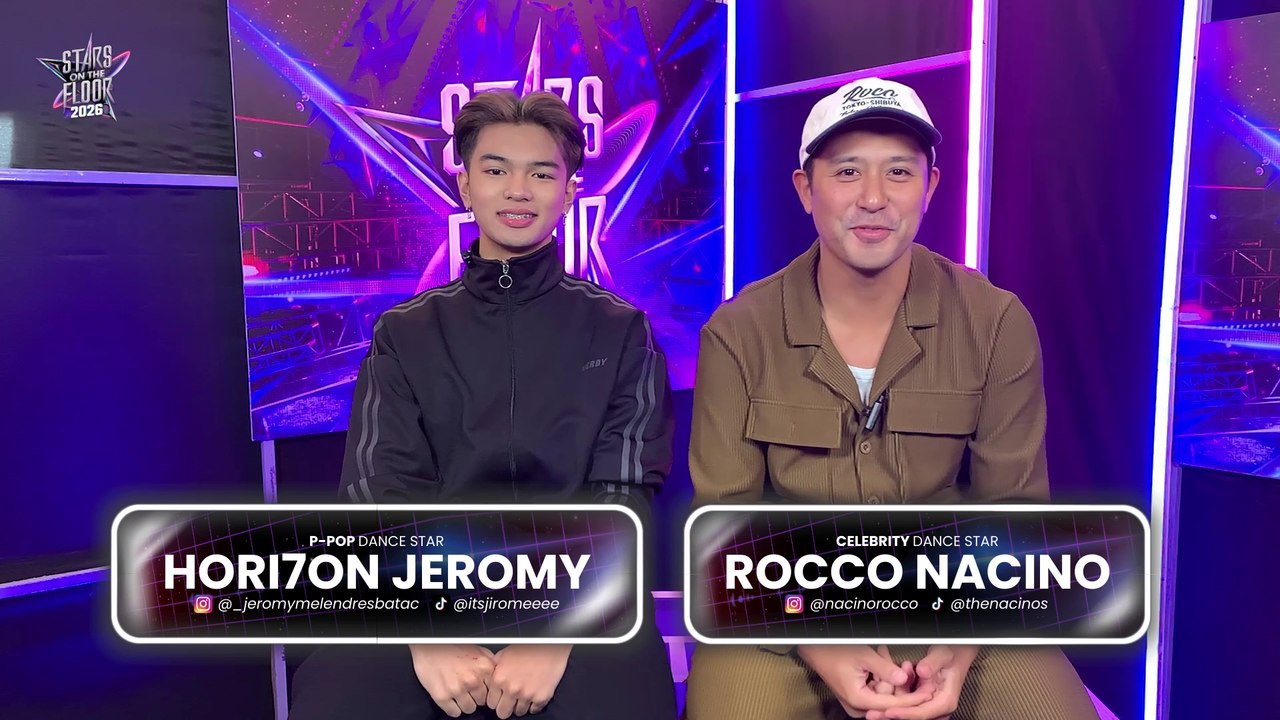 ‘Stars on the Floor’ 2026: Rocco and Jeromy explore a new side of hip-hop!