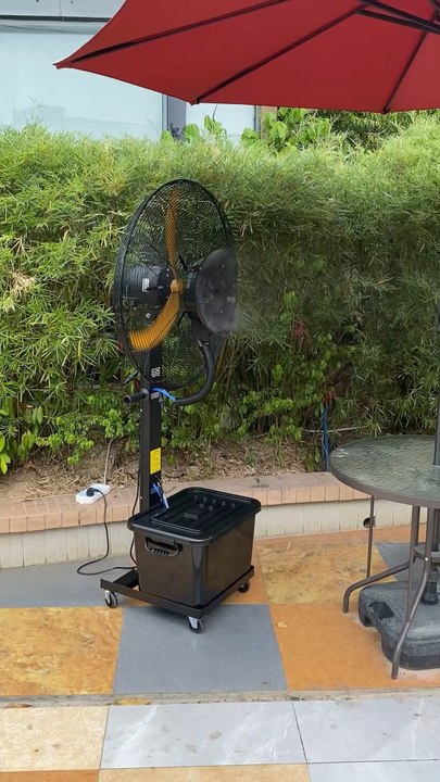 Mingletec BLDC Industrial mist fan, supe energy saving #highquality #hotsellproduct #brushless #BLDC #motor #water #recycle #aircooler #industrial #mistfan #warehouse #factory #manufacturer #supplier #fyp