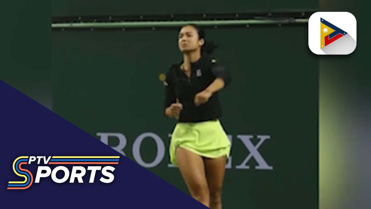 Alex Eala, nanaig kontra Dayana Yastremska ng Ukraine, tutulak na sa round of 32 ng Indian Wells Open