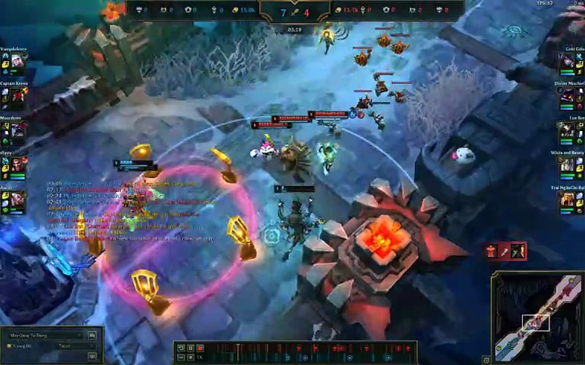 League of Legends LoL Highlights Aram  - Game 3