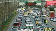 İstanbul'da haftanın ilk iş gününde trafik yoğunluğu