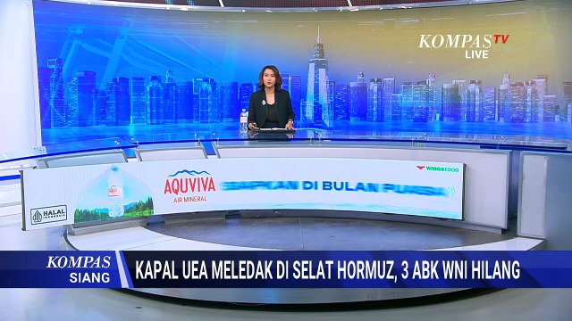 3 ABK WNI Hilang Usai Kapal Tugboat Musaffah 2 Meledak dan Tenggelam di Selat Hormuz