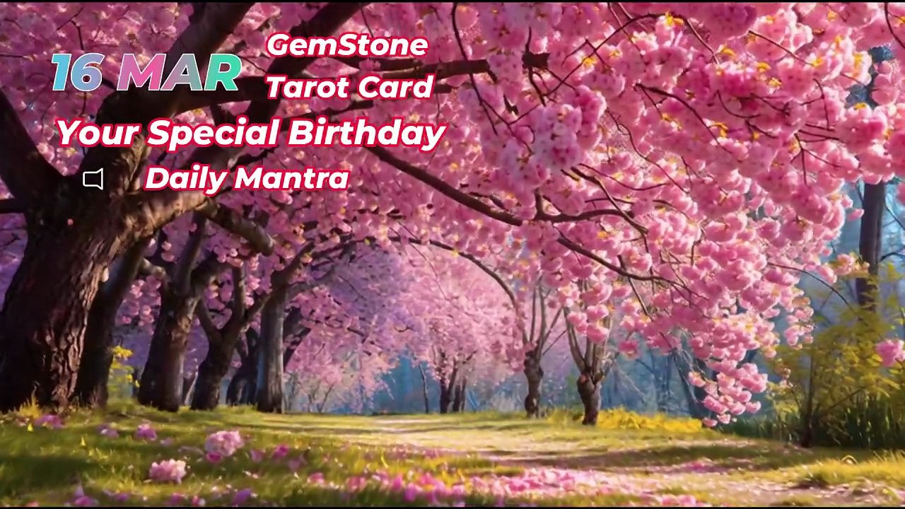 16 March Happy Birthday!