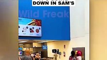 First time seeing a fight in Sam's🤣
