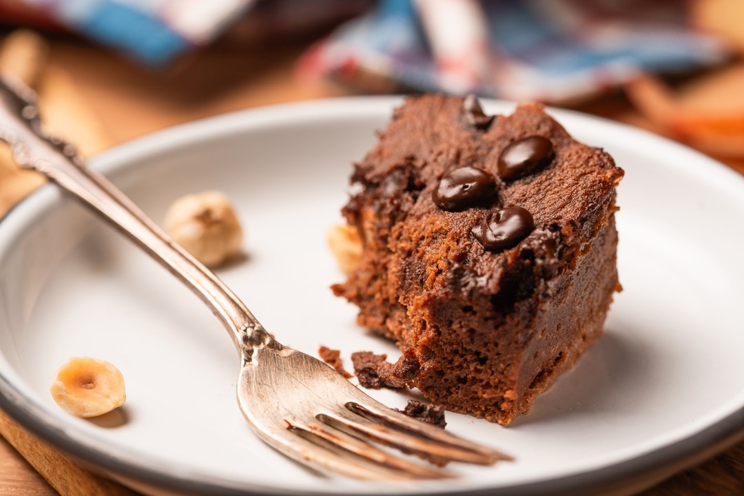 Brownie de manzana