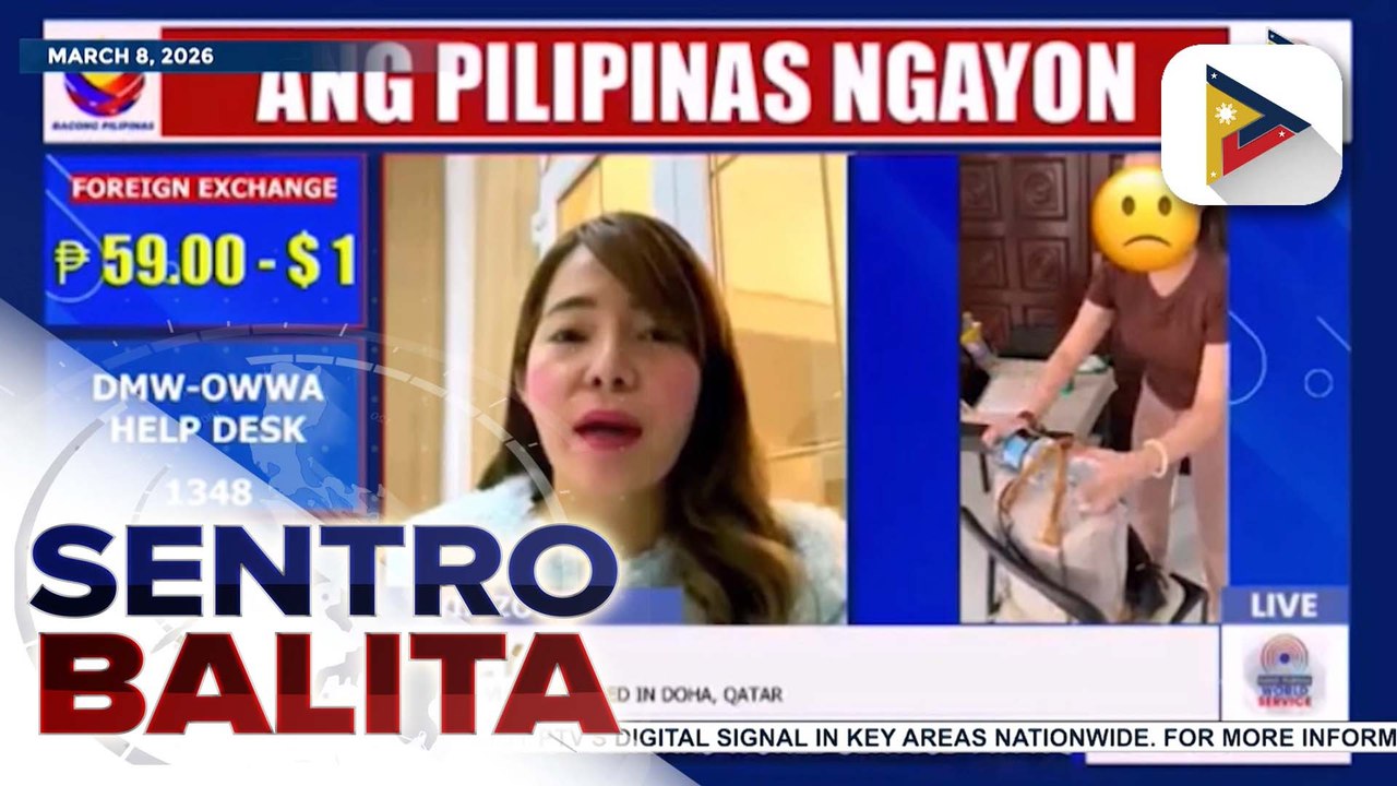Ilang Pilipino sa Qatar, piniling manatili sa kabila ng mga pag-atake ng Iran; 29 Pilipino doon, kinailangang ilikas dahil nasa danger zone ang tirahan | ulat ni Bea Gaza-De Guzman - Radyo Pilipinas World Service