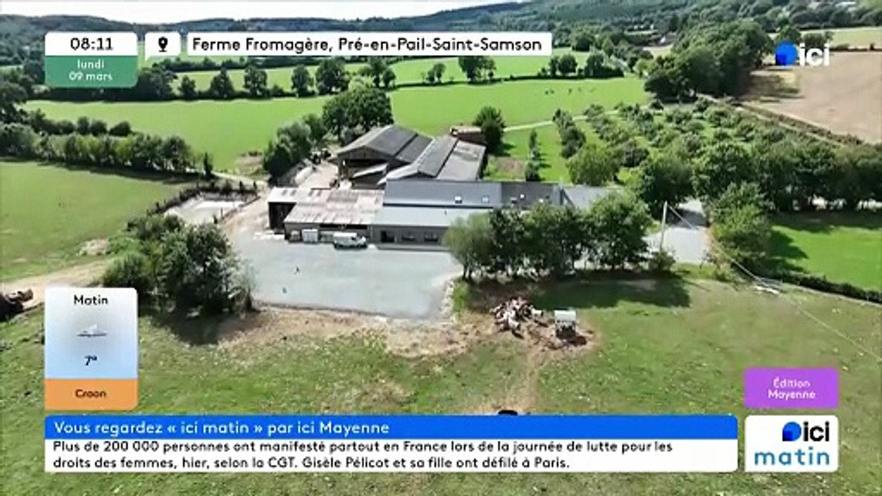 09/03/2026 - ici matin par ici Mayenne en vidéo