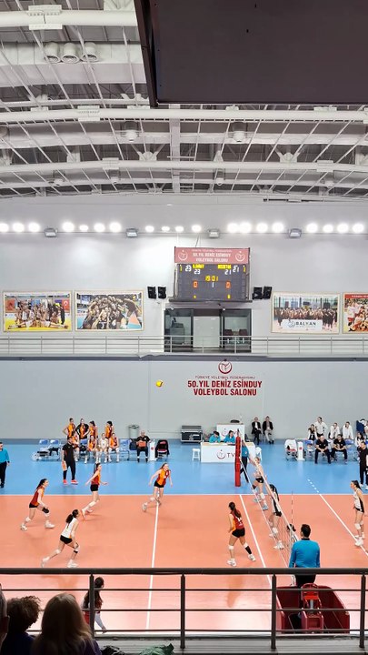 İlk Set Sonucu - Beşiktaş 23-25 Galatasaray - Genç Kızlar Süper Ligi 12. Hafta