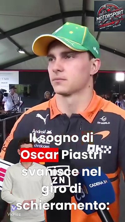 Piastri: shock a casa! 🏎️❌ #piastri #mclaren #f1