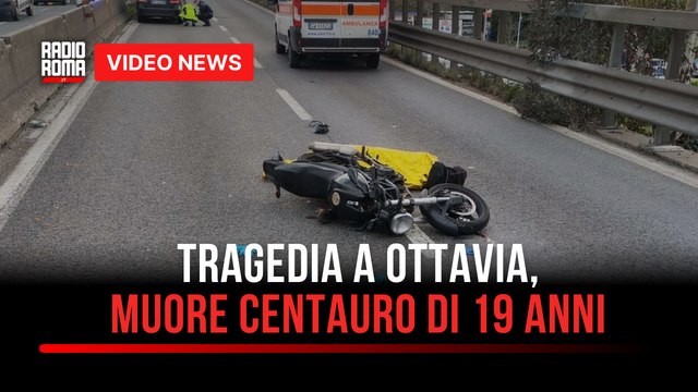 Tragedia a Ottavia, muore centauro di 19 anni