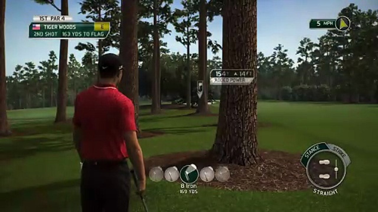 Time To Hit Into Some Trees (Tiger Woods PGA Tour 14)