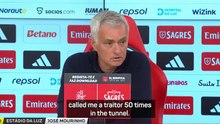 Mourinho fumes after being called a 'traitor'