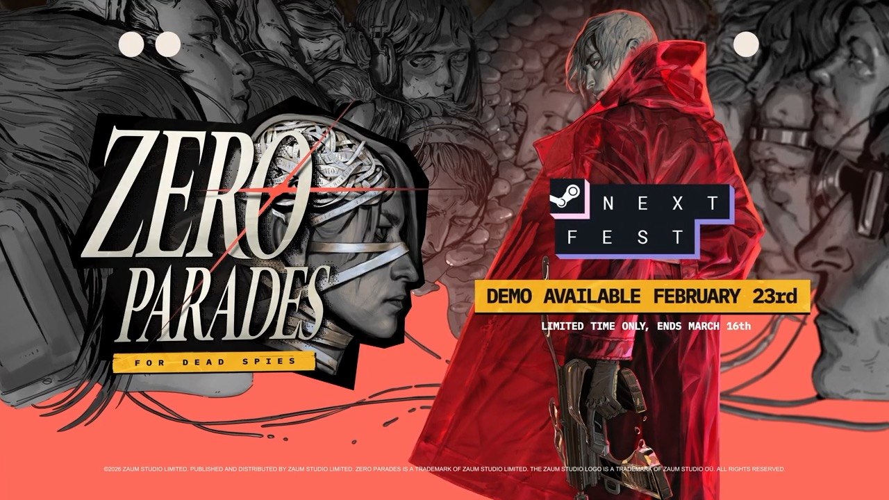 Zero Parades Official Steam Next Fest Announcement