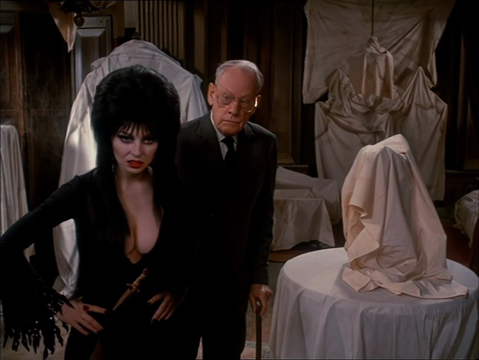 Elvira La Dama de la Oscuridad 1988 Español Latino Doblaje Original Mexicano - Elvira Mistress Of The Dark - Fullscreen