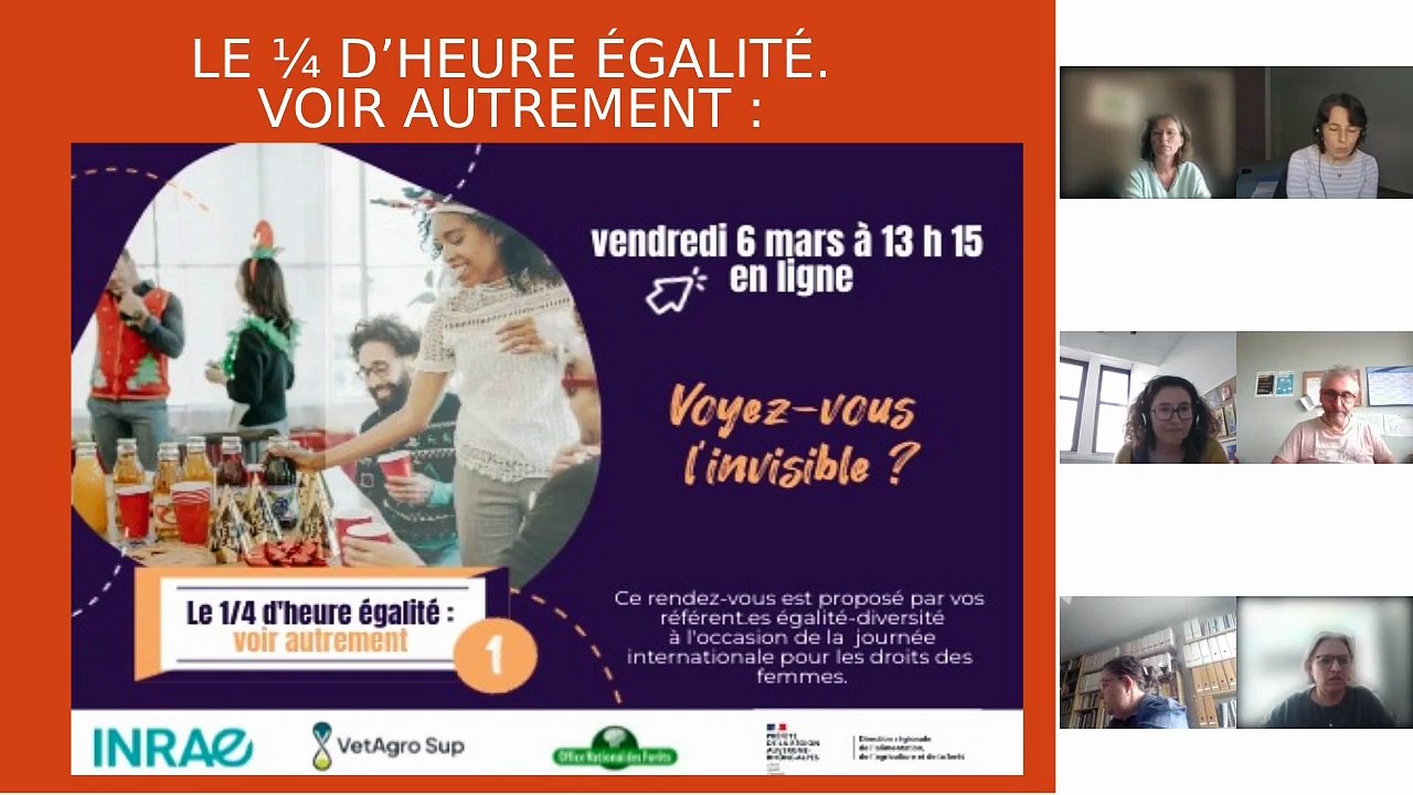 le 1/4 d'égalité - voir l'invisible - le 06 mars 2026