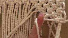 Crafting a Macrame Bag with Precision and Focus