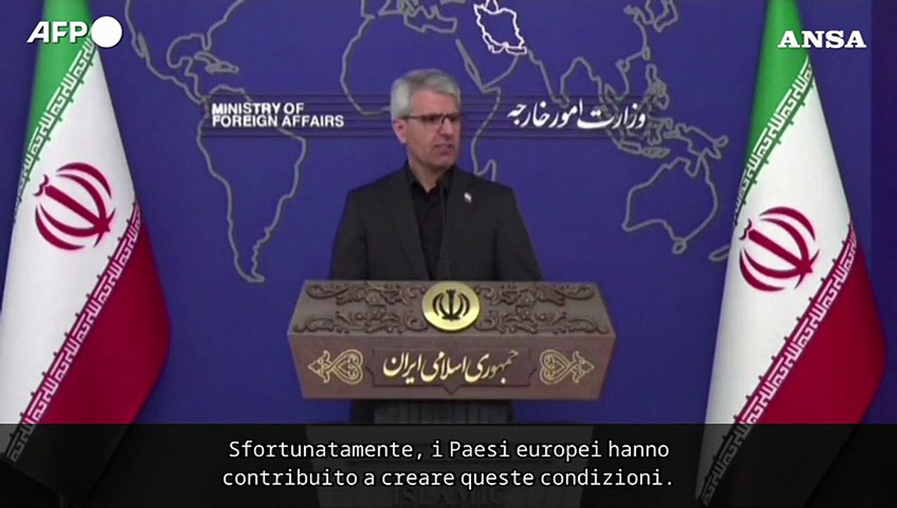 Teheran contro i Paesi europei: "Hanno creato condizioni favorevoli agli attacchi in Iran"