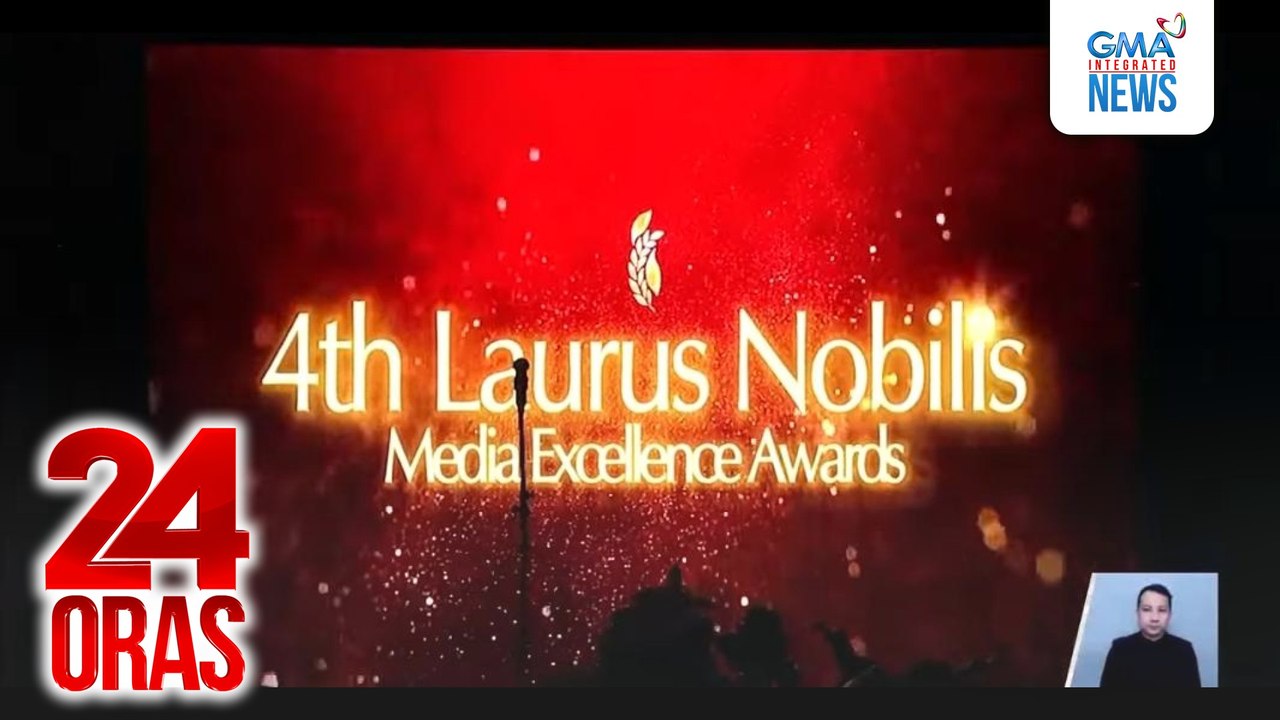 '24 Oras' at ibang GMA programs at personalities, kinilala ng LPU-Cavite | 24 Oras