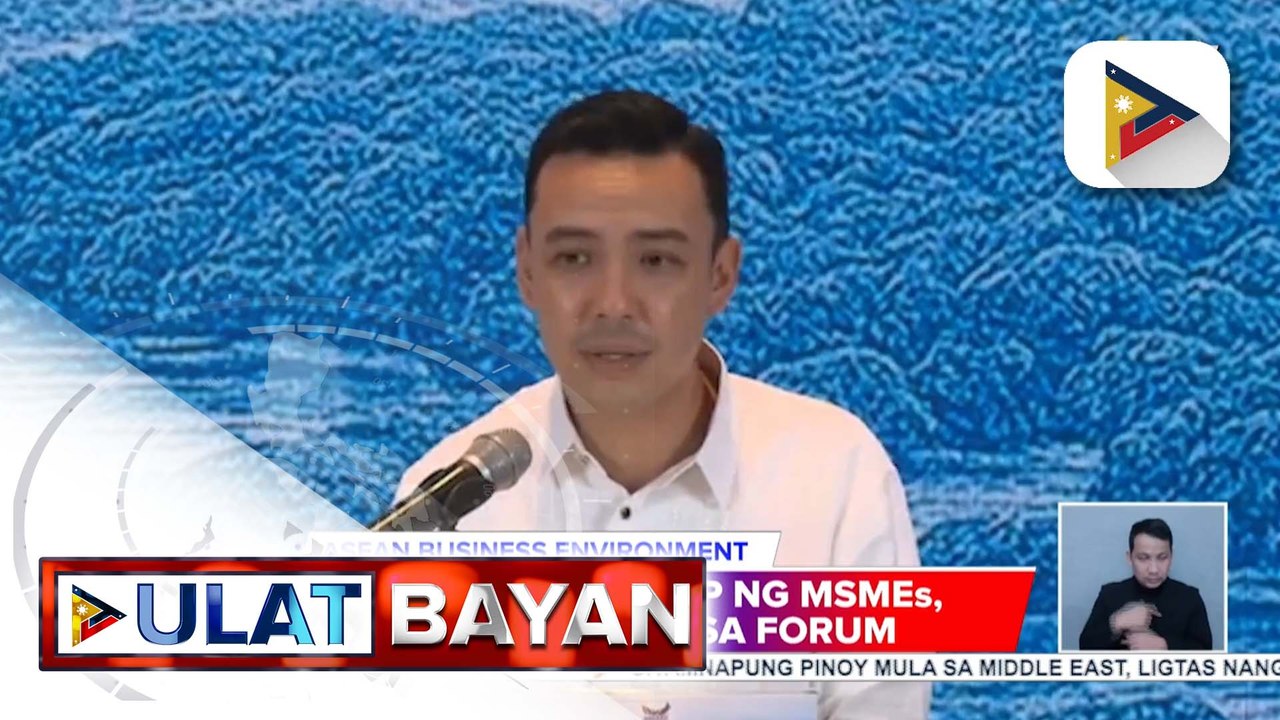 Pilipinas, nakatakdang maging host ng ASEAN Business Environment Meeting bilang bahagi ng 32nd ASEAN Economic Ministers’ Retreat | ulat ni Gab Villegas