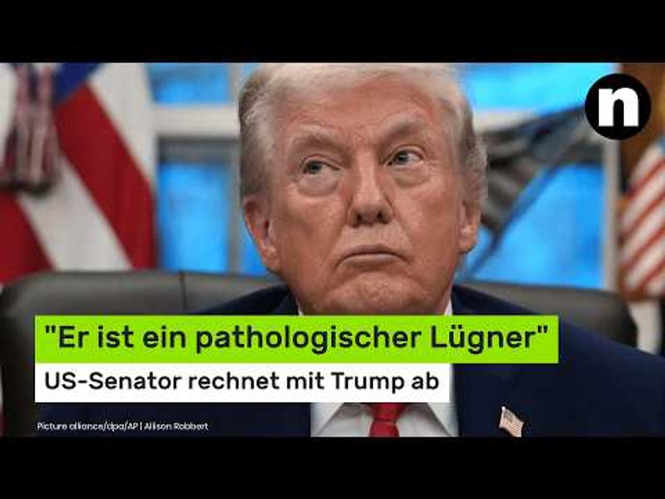 Donald Trump: 'Er ist ein pathologischer Lügner' - US-Senator rechnet mit Trump ab