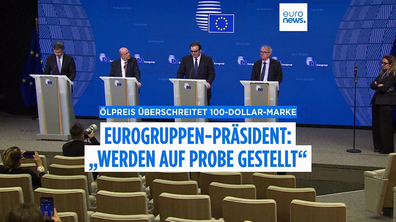 Eurogruppe-Präsident über Ölpreis: 