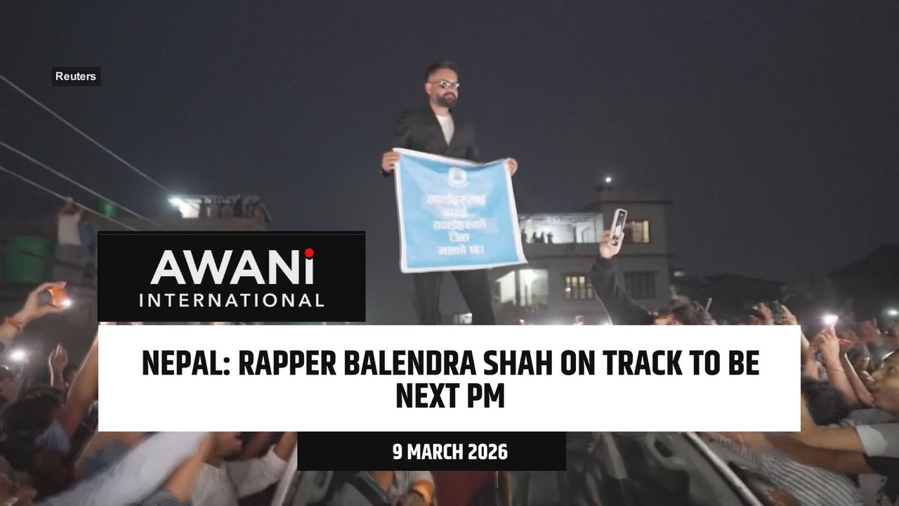 Rapper Balendra Shah on track to be next Nepal PM