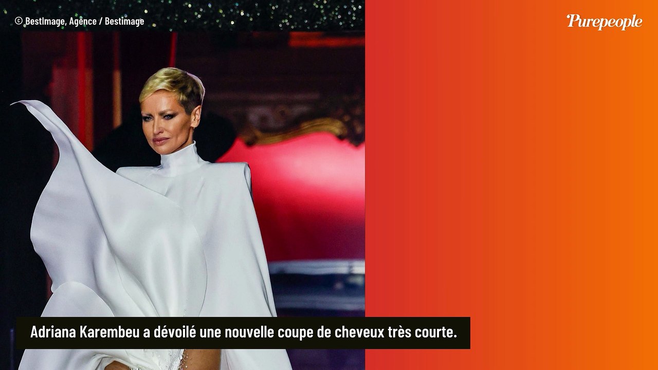 Adriana Karembeu change une nouvelle fois de look : elle opte pour une coupe et une couleur de cheveux revisitée