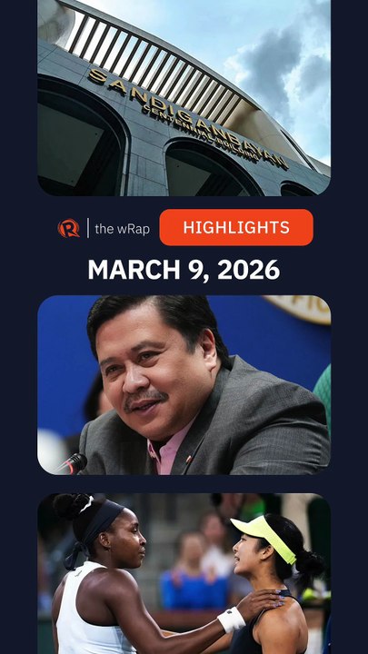 Today’s headlines: Zaldy Co, Jinggoy Estrada, Alex Eala | The wRap | March 9, 2026