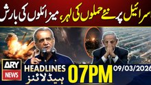 Iran launches new wave of attacks on Israel | ARY News 7 PM Headlines | 9th March 2026