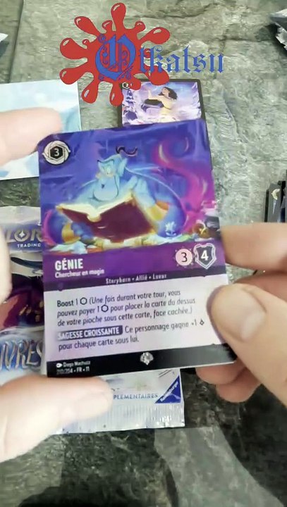 UntapUpkeepDrawFR ouverture 4 boosters Disney Lorcana - Chapitre 11 - Givresort