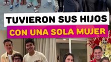 Tuvieron sus hijos con una sola mujer