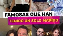Famosas que han tenido un solo marido