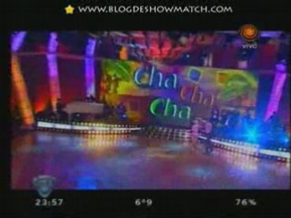 Karina Jelinek en cha cha cha