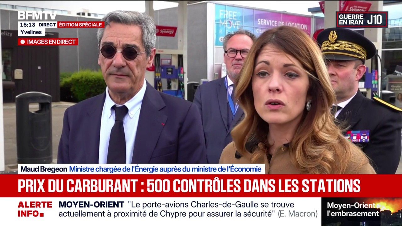 "On demande à chacun de faire preuve d'éthique": Maud Bregeon, ministre chargée de l'Énergie, évoque les contrôles dans les stations-service face à la flambée des prix du pétrole