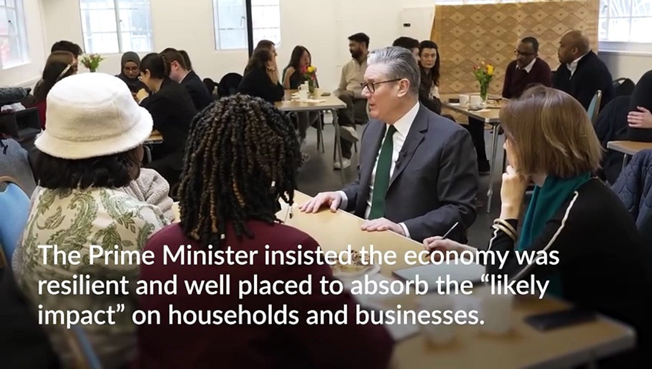 Keir Starmer insists economy well placed to absorb ‘likely impact’ of Iran war