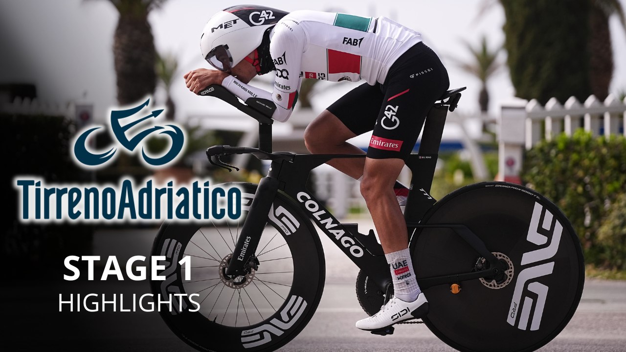 Tirreno-Adriatico 2026 - Étape 1 Résumé - Filip...