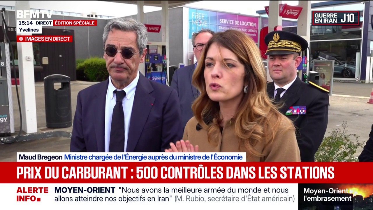 Prix du carburant: "On est en gestion de crise", explique Serge Papin, ministre des Petites et moyennes entreprises, du Commerce et du Pouvoir d'achat