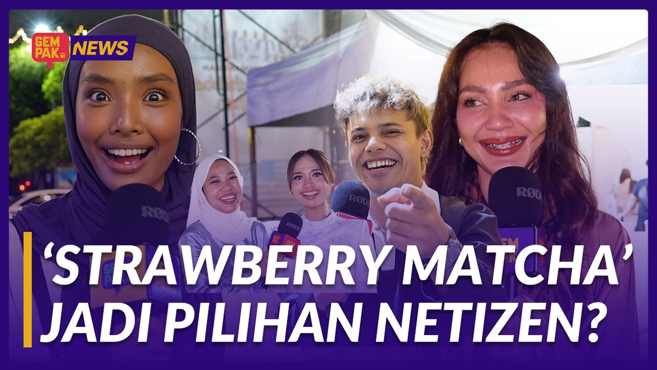 #GempakVideoNews : ‘Strawberry Matcha’ Bakal Jadi Warna ‘Hot’ Raya, Betul Ke? Ini Kata Survey