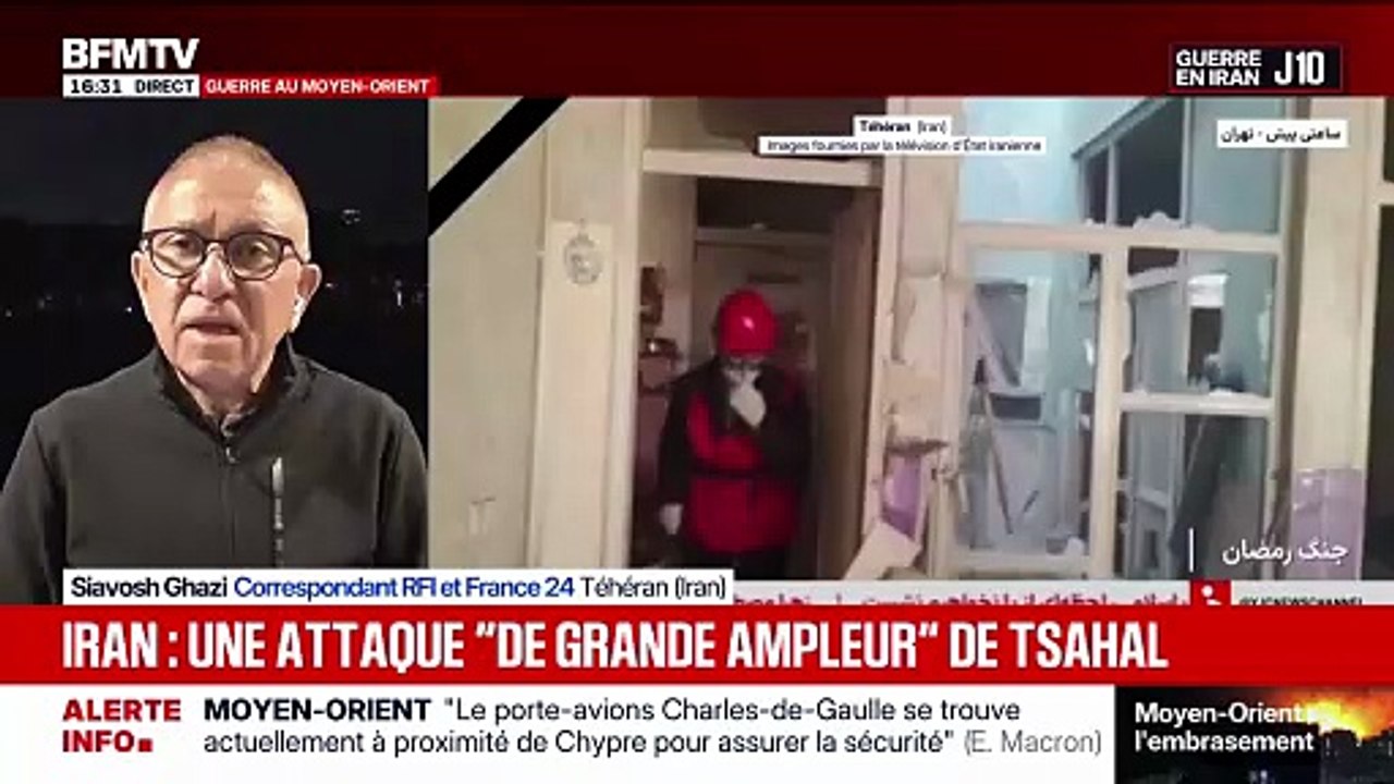 Guerre au Moyen-Orient: Israël annonce avoir lancé une nouvelle attaque "de grande ampleur" contre l'Iran