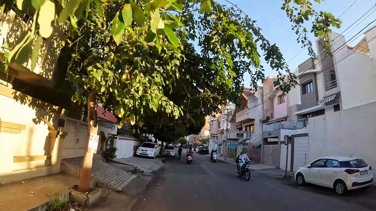 luxury and posh area through cycle