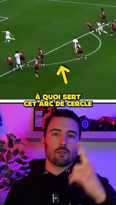 À quoi sert l'arc de cercle devant la surface de réparation ?! 🤔