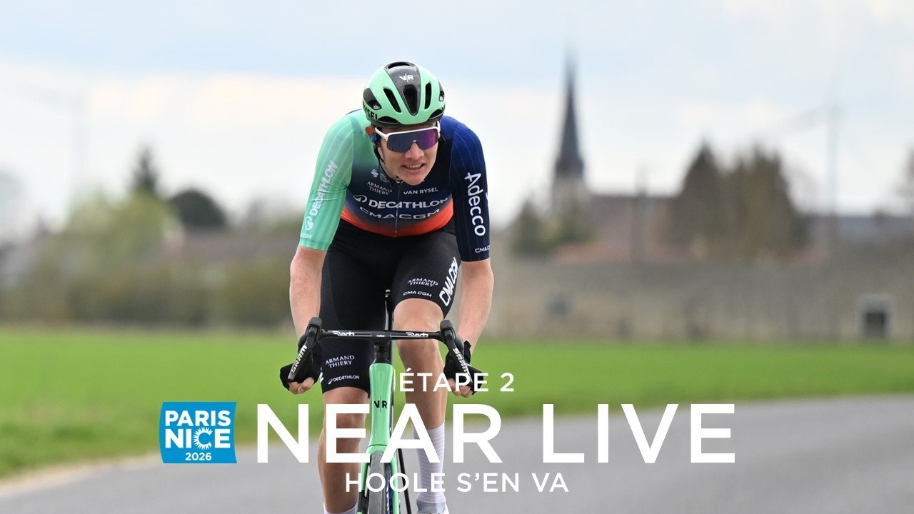 Paris-Nice 2026 - Stage 2 - Hoole leaves the peloton