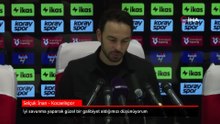 Selçuk İnan: Güzel bir galibiyet aldığımızı düşünüyorum