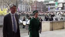 Royals arrive at Commonwealth Service