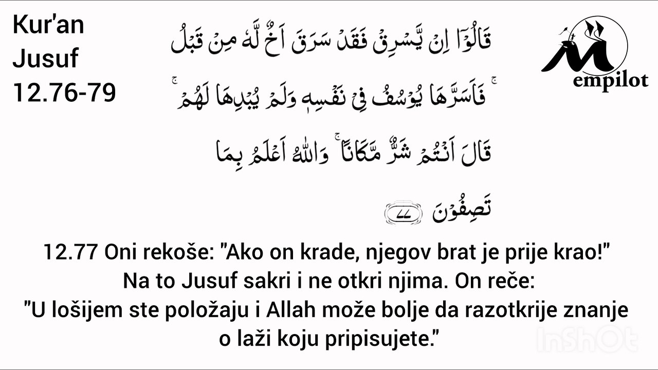emDIN - Kuran Jusuf 12.76-79