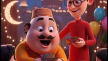 Motu Patlu Celebrating Eid Ai Animation
