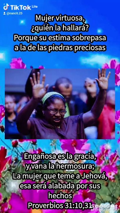 Mujer virtuosa 🙏